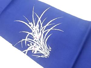 塩瀬草花模様名古屋帯